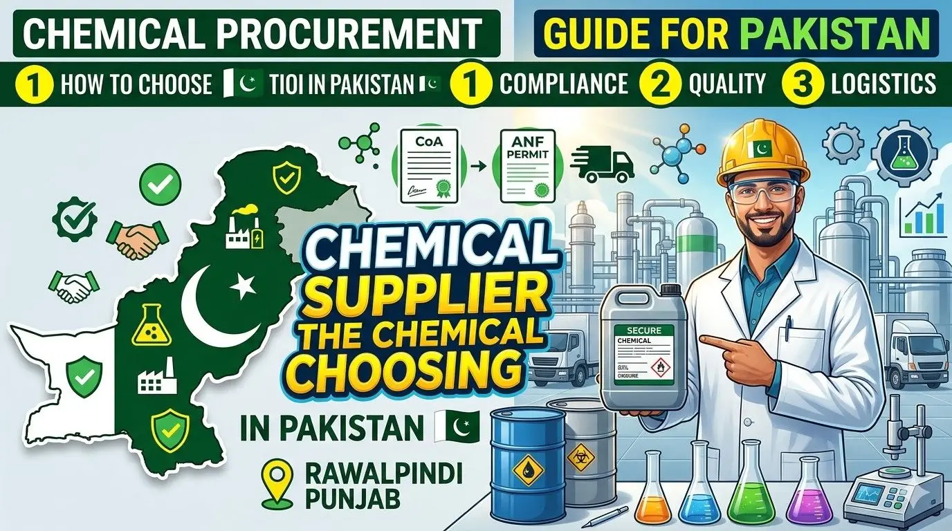 Navigating the Market: How to Choose the Right Chemical Supplier in Pakistan