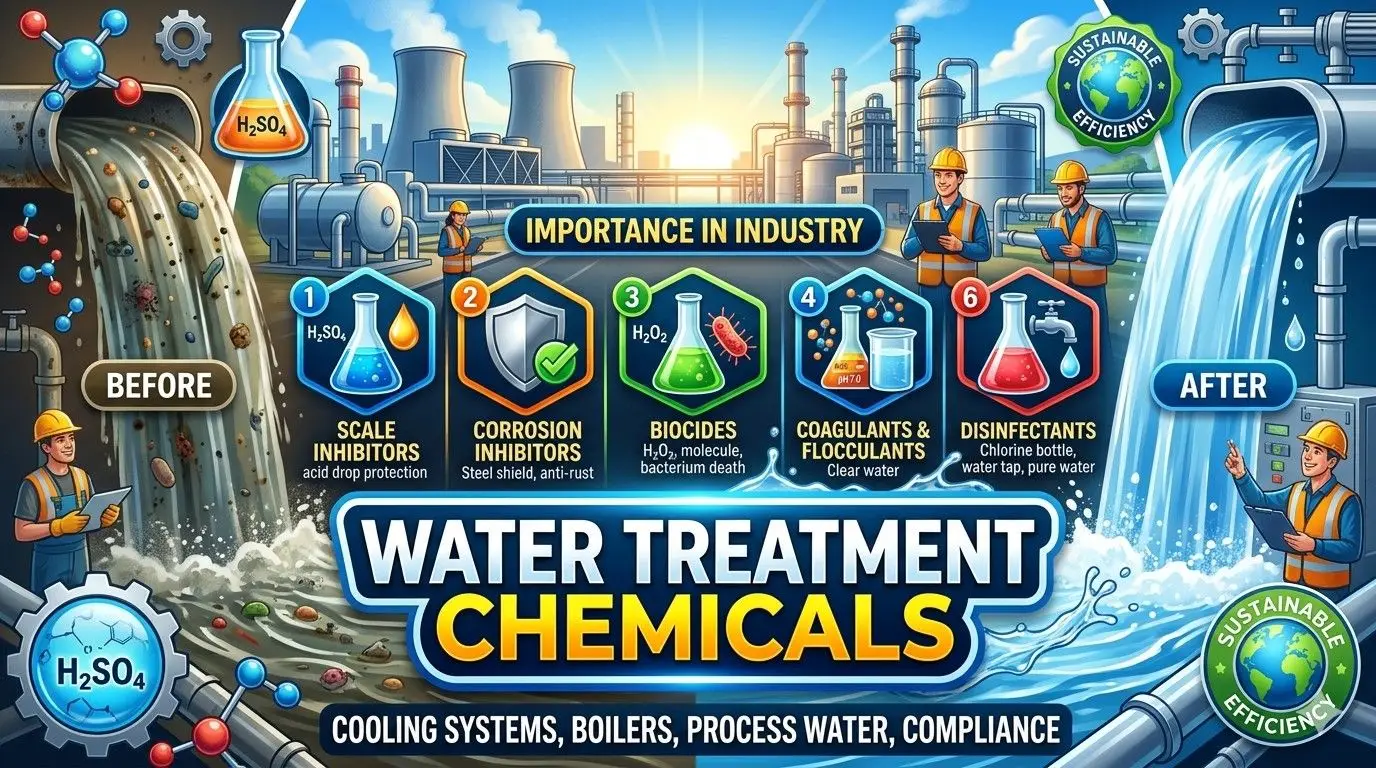 Water Treatment Chemicals and Their Importance in Industry